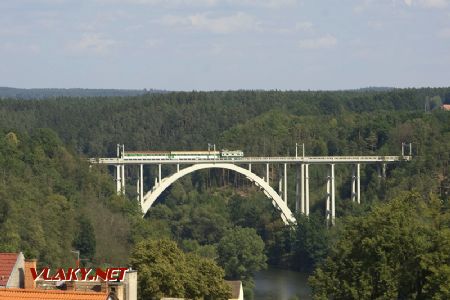 E422.001 na mostě v Bechyni, © Miroslav Just