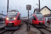 20.8.2007 - Neusiedl a. See: Talenty 4124.014 REX 2634, 4124.018 ÖBB REX 2629 © Václav Vyskočil