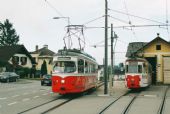 21.8.2007 - Gmunden vozovna: tramvaje GM 8 a GM 10 (r.v. 1952, výrobce: Düwag/Kiepe ex Vestische Straßenbahnen GmbH Nr. 475) © Václav Vyskočil