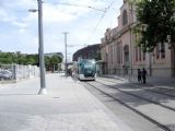 10.06.2007 - Barcelona: tramvaj Alstom Citadis č. 05 na konečné Ciutadella/Vila Olímpica © PhDr. Zbyněk Zlinský