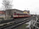 09.04.2005 - Třebíč: 850.030-8 v čele Os 4814 Brno - Jihlava © PhDr. Zbyněk Zlinský