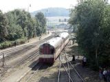 17.09.2006 - Zastávka u Brna: souprava 850.031-6 + 050.011-6 přijíždí jako Os 4830 Brno hl.n. - Náměšť n.O. © PhDr. Zbyněk Zlinský