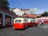 22.09.2007 - vozovna DP Liberec: autobus Škoda 706 RO s vlekem Karosa B 40 © PhDr. Zbyněk Zlinský