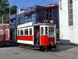 22.09.2007 - vozovna DP Liberec: historická tramvaj č. 78 ''Bovera'' s viditelnou Vaškovou klubovou čepicí vyráží do ulic © PhDr. Zbyněk Zlinský