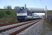 29.09.2007 - Břeclav: 350.003-0 v čele EC 170 ''Hungaria'' Budapest-Keleti pu - Berlin Gesundbrunnen © Radek Hořínek