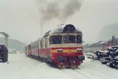 13.03.1996 - Trutnov: 852.002 v depu © Václav Vyskočil