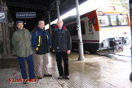 CANFRANC – prekládková stanica v Pyrenejách (9.–15.3.2006 – I. časť)
