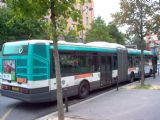 026	Paris- kloubový Renault Agora Line RATP první série z roku 1998 na konečné linky 27 Porte d´Ivry. 02.09.2007© Ing. Jan Přikryl