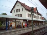 Stuttgart- výpravní budova stanice S- Bahn Vaihingen. 03.09.2007© Ing. Jan Přikryl