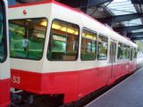 Klasický vůz řady Be 4/4 53 FB z roku 1994 na konečné Esslingen. 04.09.2007© Ing. Jan Přikryl