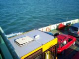 Venezia- velmi nezvyklý pohled: autobus MHD z ptačí perspektivy se plaví po moři... 09.09.2007© Ing. Jan Přikryl
