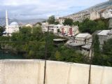 Mostar - pohľad na mesto, 21.10.2006, © František Halčák