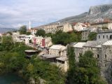 Mostar - pohľad na mesto, 21.10.2006, © František Halčák