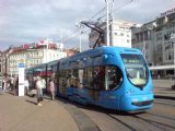 Zagreb-cenrální tram zastávka Trg bana J.Jelačića, 12.7.2007, © Rastislav Štangl