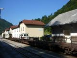 Ve stanici Podbrdo vyčkával na křižování s námi Autovlak, 14.7.2007, © Tomáš Kraus