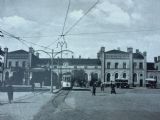 Původní staniční budova, reprofoto, 1925, © Jan Kubeš