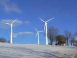 14.1.2008 - Ostružná - větrné elektrárny © Karel Furiš
