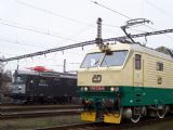 06.03.2008 - Česká Třebová-Jih: lokomotiva polského soukromého dopravce a 150.224-4 © M.Bednář