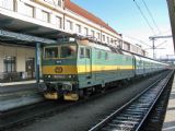 12.03.2008 - Hradec Králové hl.n.: 163.089-6 v čele Os 5682 Hradec Králové hl.n. - Jaroměř, na závěsu 854.213-6 + 954.203-6 © PhDr. Zbyněk Zlinský