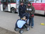 22.03.2008 - Olomouc hl.n.: Radek, Veronika, Raďulka © PhDr. Zbyněk Zlinský