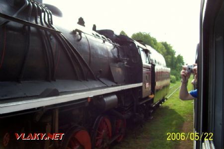 22.5.2006 - trať č.226 - Nové Hrady - 556 506 na zkušební jízdě © Miloslav Bednář