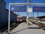 30.3.2008 – St. Pölten: nástupiště úzkorozchodné železnice do Mariazell © Marek Topič