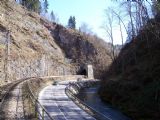 30.3.2008 – Další menší tunel před Frankenfelsem, tentokrát již s kamenným portálem © Marek Topič