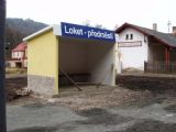 2.12.2006 - Pohled na novou zástavku Loket předměstí © Ing. Jiří Goss