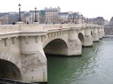 Najstarší parížsky most - Pont Neuf, 6.3.2008 © František Halčák