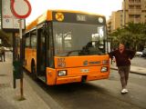 10.4.2008 - Catania, řidič pyšný na svůj udržovaný autobus © Jiří Mazal