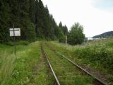 Makov - Pohľad na trať smer Čadca, 9.6.2007,  © Tomáš Rotbauer