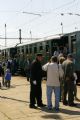 27.4.2008 - nádraží Košice: rozhovor © Jiří Řechka