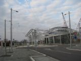 05.04.2008 - Hradec Králové: výstavba terminálu BUS z ul. Sladkovského © PhDr. Zbyněk Zlinský