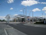 11.05.2008 - Hradec Králové: stavba terminálu BUS s už předpjatou konstrukcí zastřešení © PhDr. Zbyněk Zlinský