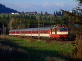 05.05.2008 - úsek Štrba - Važec: 350.001 na IC 500 a Štrba bez putovných Tatier © 362.002