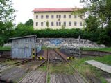 22.05.2008 - depo Jihlava: točna se symbolem železnic © PhDr. Zbyněk Zlinský