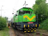 22.05.2008 - Jihlava: 740.713-3 Kronotrans Jihlava. s.r.o. na výtažné koleji za branou firmy Kronospan CR, s.r.o. © PhDr. Zbyněk Zlinský