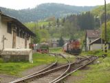 Rušno v ''mŕtvej'' stanici Slavošovce, 2.5.2008, © Michal Melicher