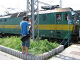 24.06.2008 - Hradec Králové hl.n.: ''strojvedoucí na titulní stranu'' © PhDr. Zbyněk Zlinský