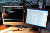 Pohľad na monitor elektronického dopravného denníka a kontroly stavu technológií, foto: Djexpres