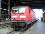 03.07.2004 - Dresden Hbf: lokomotiva 143.365-5 DB (ex DR) na postrku vlaku S3 S-Bahn Dresden Hbf - Tharandt © PhDr. Zbyněk Zlinský