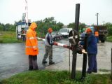 Breznička - Demontáž sa može začať, 23.7.2008, © Martin Balkovský