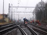 Dočasné odstránenie srdcovky po nehodovej udalosti Pn vlaku, foto: Djexpres