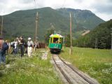 ŽST Hirschwang, náš vlak počas 40 minútového pobytu, 15.8.2008, © Peter Žídek