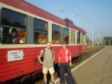15.06.2007- Brasov, pred nástupom do vlaku súkromnej spoločnosti smer Rasnov © Albert Karas