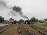 07.09.2008 - Dobruška: 423.0145 v čele soupravy vlaku 39446 do Opočna, v pozadí 810.576-9 © PhDr. Zbyněk Zlinský