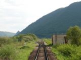 Tzv. diaľkovo ovládaná Výhybňa Brzotín, kde dochádza k zmene dvojkoľajnej trate na jednokoľajnú... © Marko (3. 5. 2008)