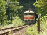 14.9 2008- Neresnický tunel : „Cé-nula“ opúšťa tunel a smeruje do Zvolena, © Jozef Michalko