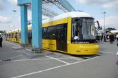 24.9.2008, Innotrans 2008 Berlin, ''Flexity Berlin'' (Bombardier) pre Berliner Verkehrsbetriebe (BVG) , © Marián Pácer