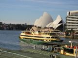 23.6.2008 – Sydney, Trajekt prichádza na terminál Circular Quay © Michal Weiszer